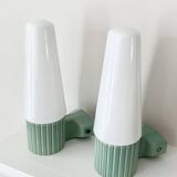 Sigvard Bernadotte ceramic base wall lights