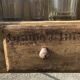 Vintage kitchen wall shelf