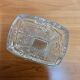 Vintage glass vase bubble texture (Hermanova Hut, 1968)