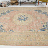 9x12 blue and pink persian rug 380x285cm