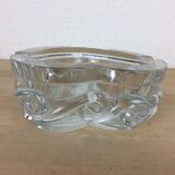 Cendrier en cristal de baccarat modèle aladin, forme cœur
