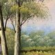 Landscape at the mill painting