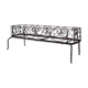 Wrought iron planter 1900