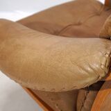 P. Schultz & Co. Denmark leather armchair, 1960