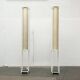 Lampes sur pied minimalistes modernes du milieu du siècle, Allemagne, années 1960, lot de 2