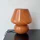 Blown glass lamp, Murano style, 1980s