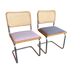 Pair of B32 Cesca chairs by Marcel Breuer, 1970s