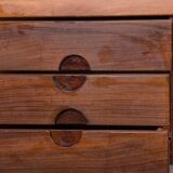 Large Danish Rosewood Executive Desk by Christian Linneberg 1960