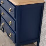 Louis XV style chest of drawers and bedside tables set