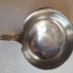 Cream ladle, Christofle, Boreal model in silver metal