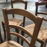 Rustic mulched chairs