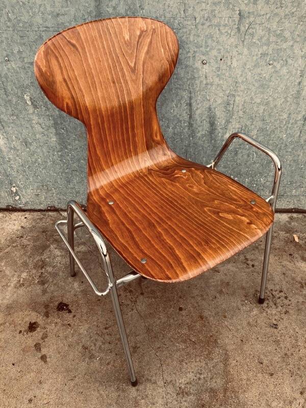 Beautiful Tubax pagwood chairs – The Belgian butterfly chairs
