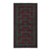 Vintage handmade Turkish rug 120x208 cm