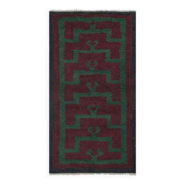 Tapis turc vintage fait main 120x208 cm