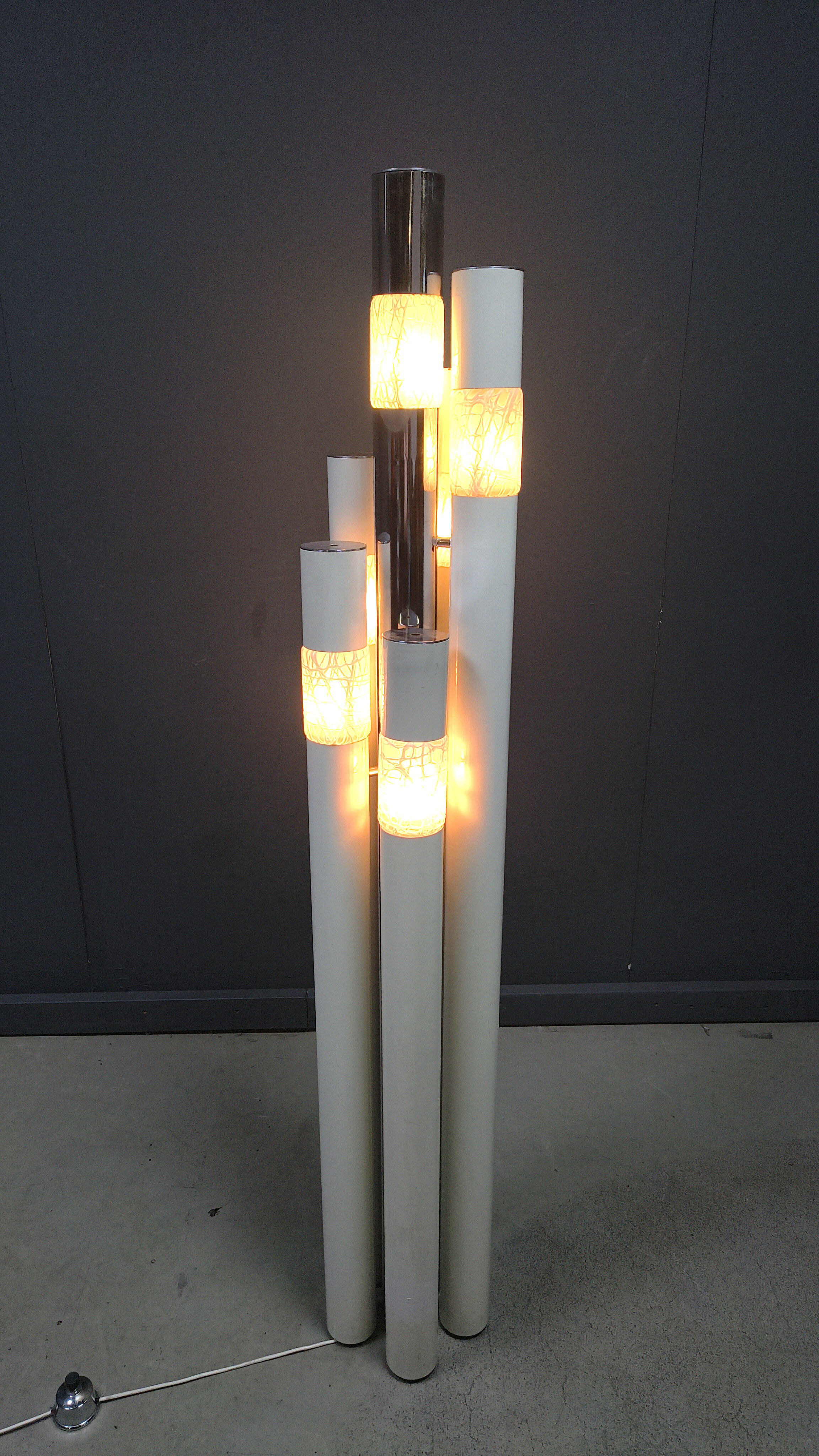 Mid-century floor lamp by Angelo Brotto for Esperia, 1960s