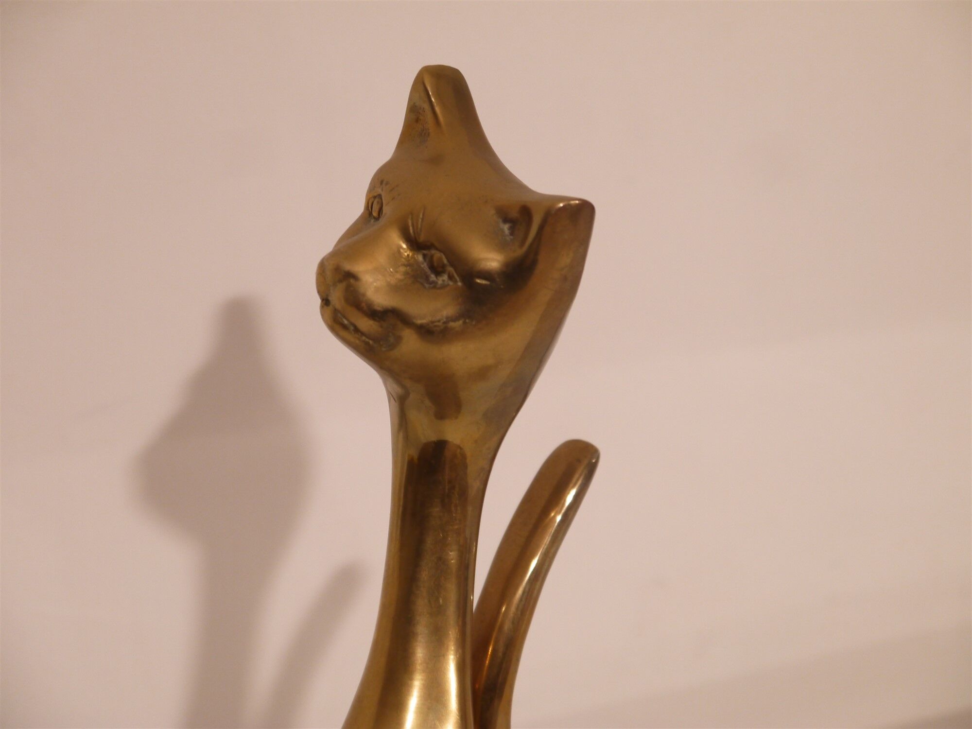 Brass cat