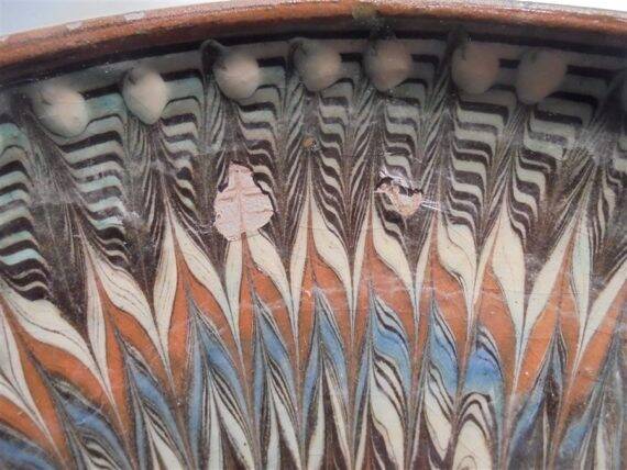 Set of 3 terracotta bowls