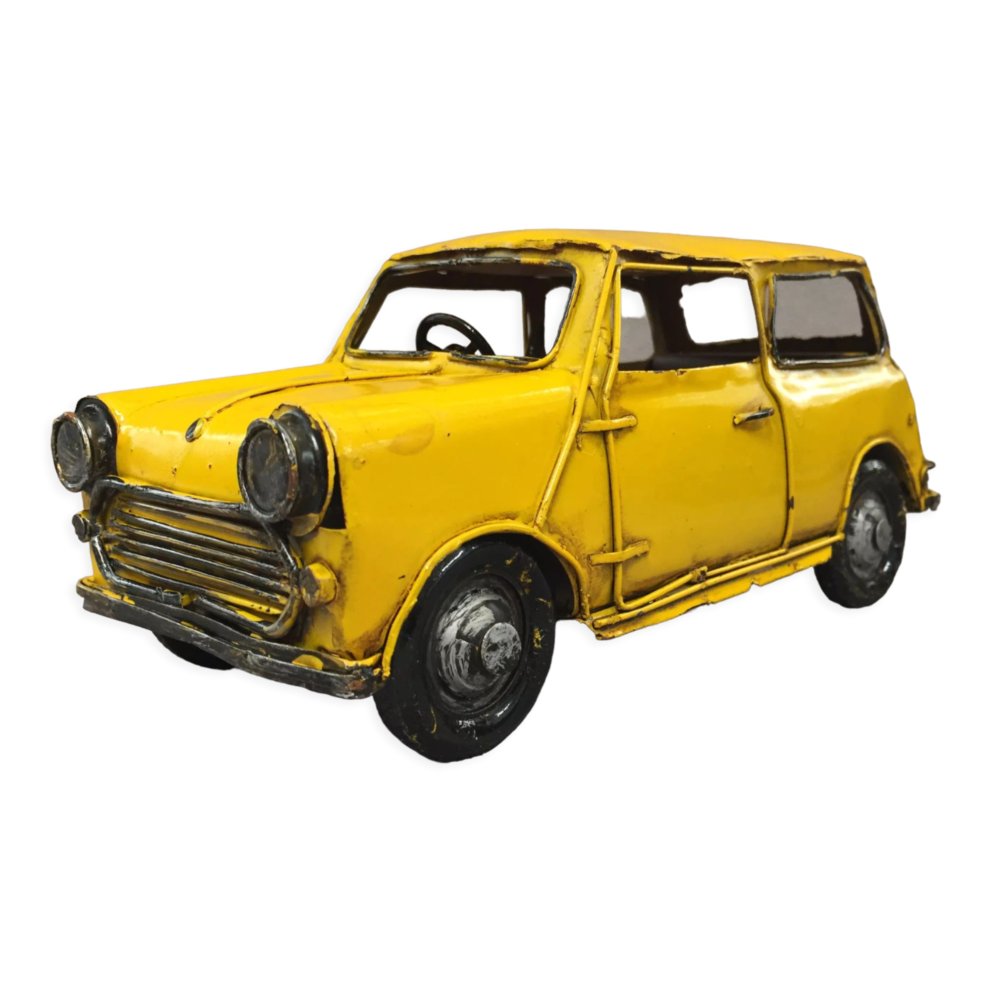 Modèle Mini Cooper S à L'Échelle - Réplique Métal Détailée Avec Portes Ouvrantes | Collection Ou Cadeau