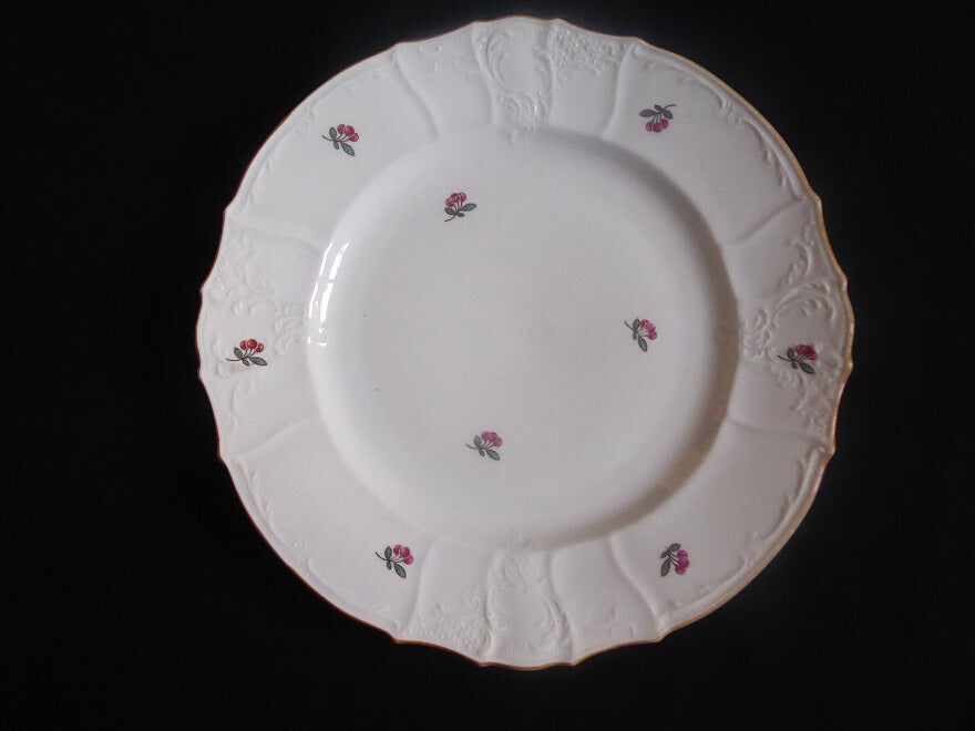 Luneville porcelain dessert service