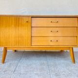 Vintage oak row 1960