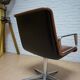 Cognac leather armchair by Delta 2000 for Wilkhahn, Germany, 1960s