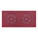 Hand knotted rug, vintage turkish rug 94x189 cm