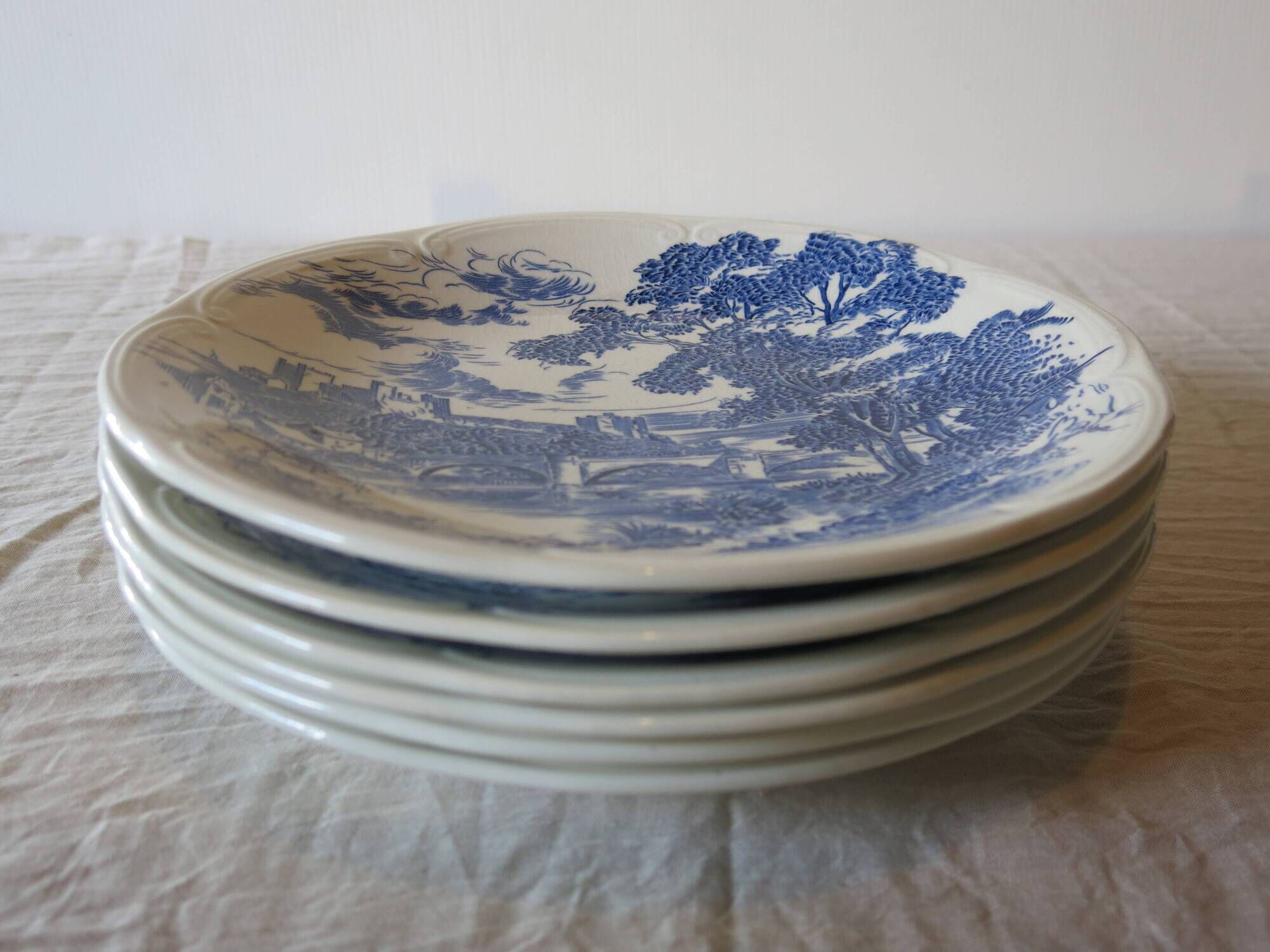 7 flat plates from the gien factory