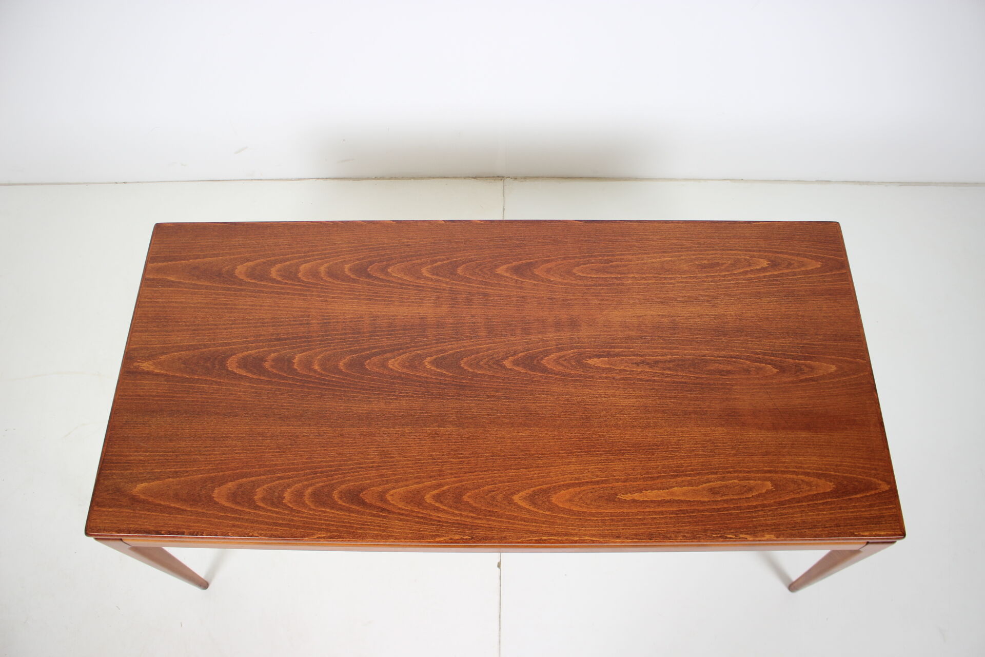 Table de conférence restaurée du milieu du siècle, années 1960