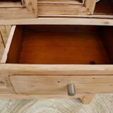 Buffet with sliding doors and drawers