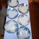 6 Marie Louise hollow plates / Hamage Wolf Mill
