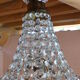 Hot air balloon chandelier - 30 cm crystal pampilles 1 fires