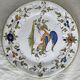 Dessert service, earthenware, Martres-Tolosane, signed Matet France