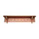 Rustic wall coat rack