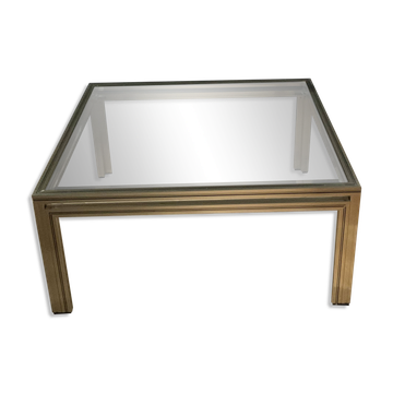Square coffee table pierre vandel paris