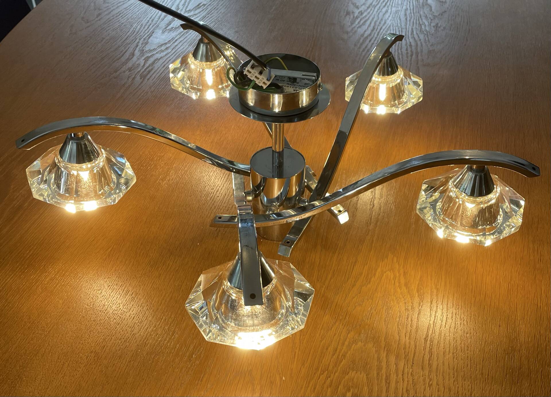 5-light ceiling fixture KERIA