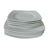 Set of plates design 50s