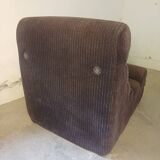 Corduroy armchair