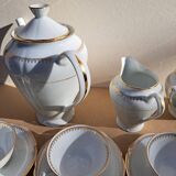 Service à thé en porcelaine de Sologne