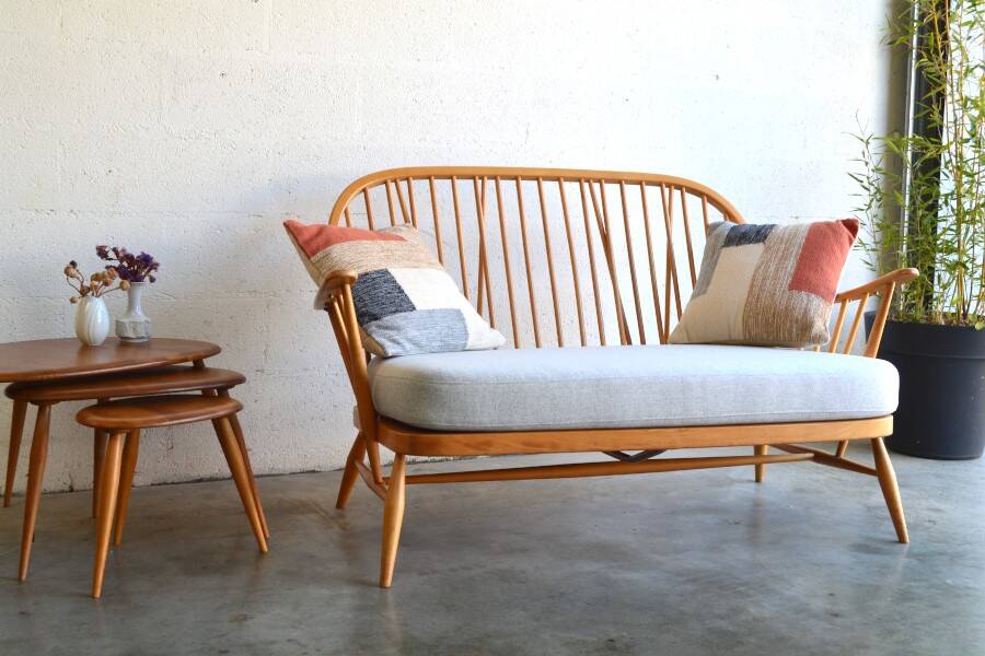 Vintage Scandinavian sofa by Lucian Ercolani 138 cm