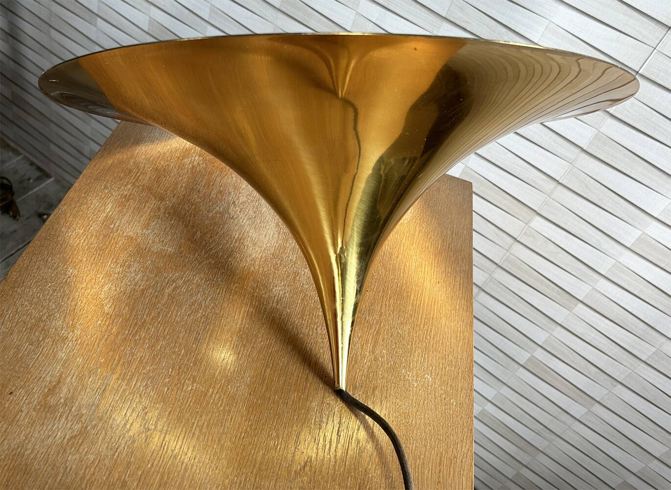 "Semi" pendant lamp by Claus Bonderup & Torsten Thorup by Fog & Morup, vintage, Denmark, year 1968.