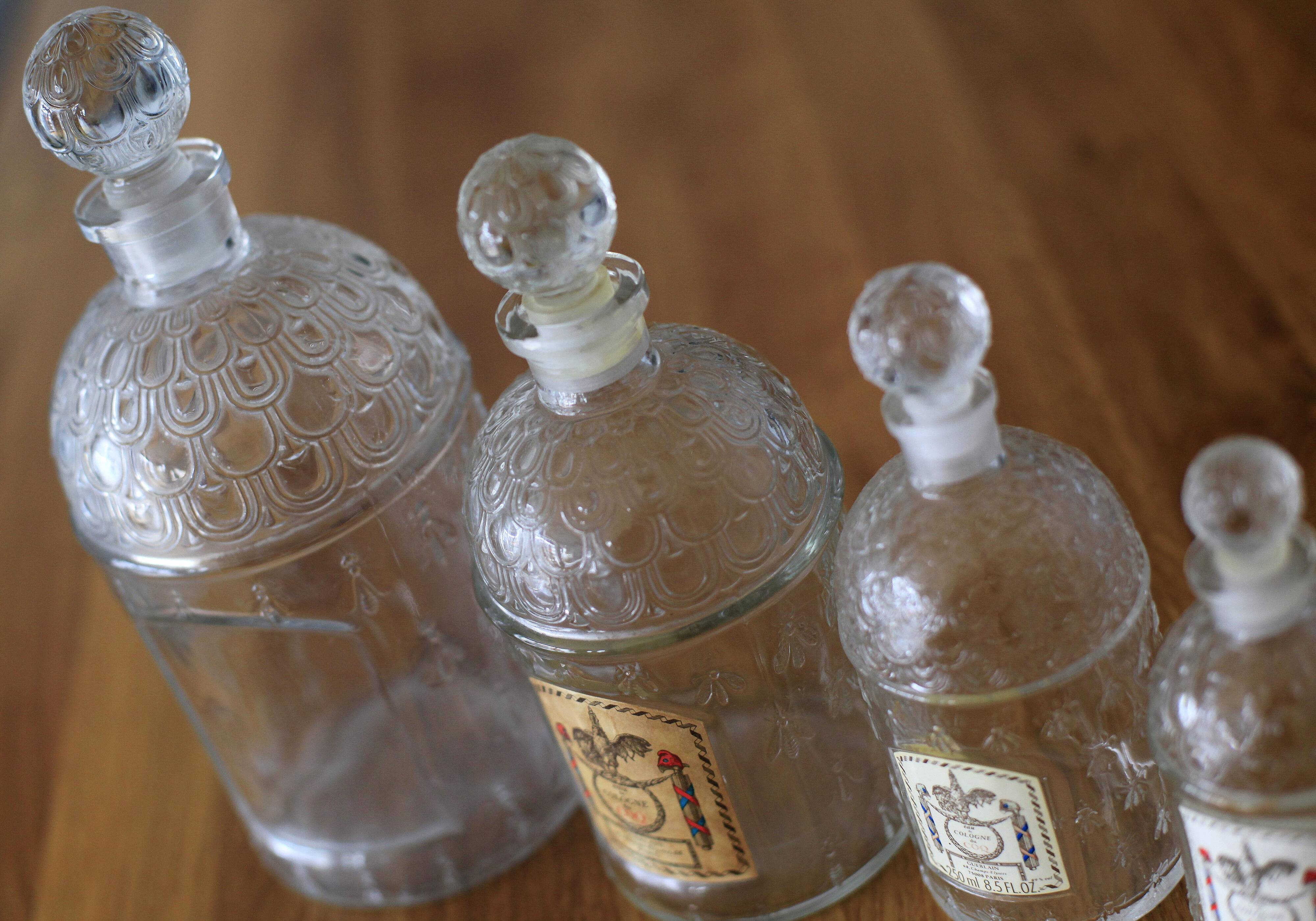 Old bee bottles Guerlain