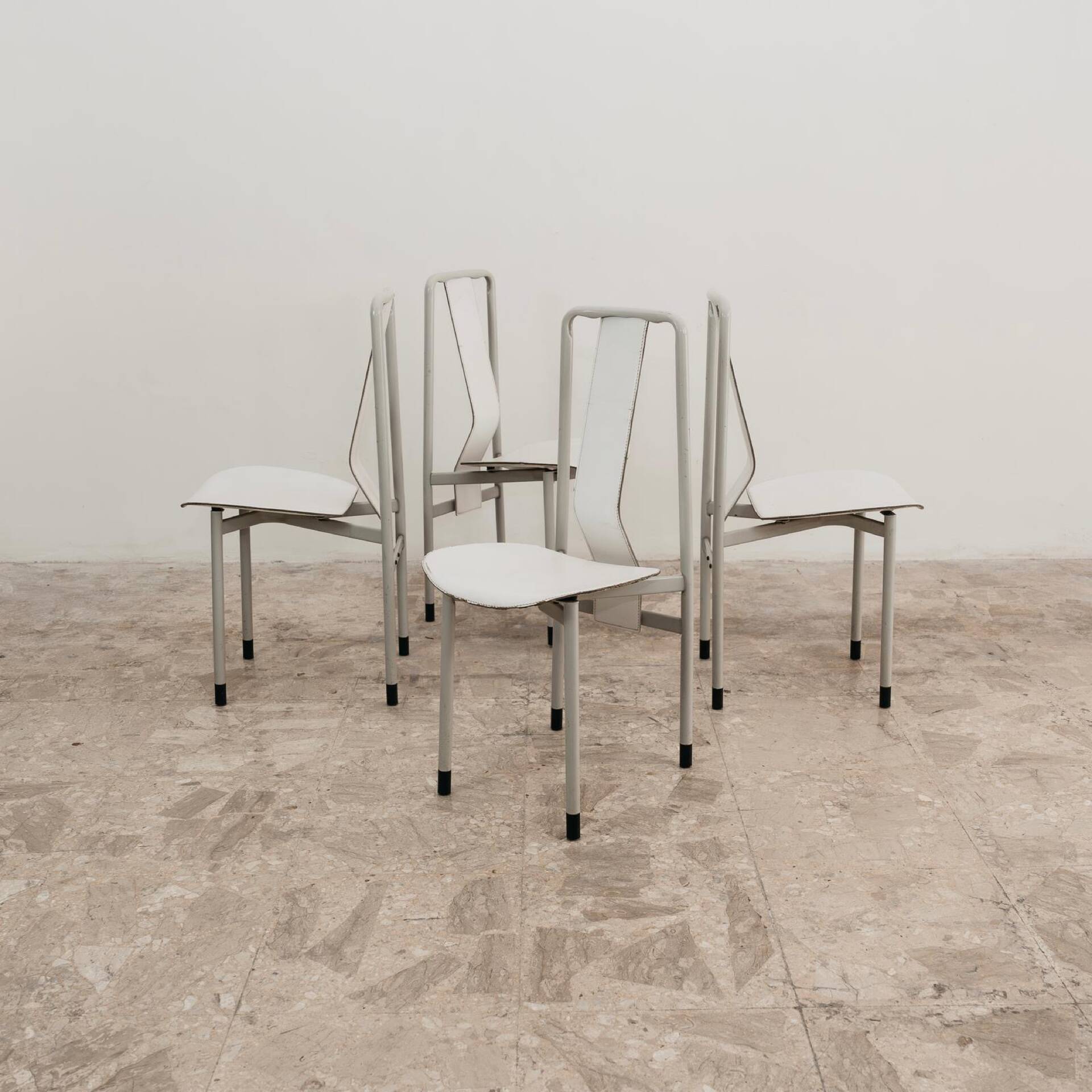 Ensemble de 4 Chaises Mod. Irma, Achille Castiglioni Zanotta  Années 80