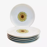 7 porcelain plates 70s bavaria