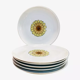 7 porcelain plates 70s bavaria