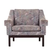 Fauteuil en hêtre, design danois, années 1960, production : Danemark