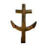 Patère brass anchor shape