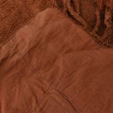 Cinnamon Turkish Pattern Kilim Runner Rug, 64x267 Cm