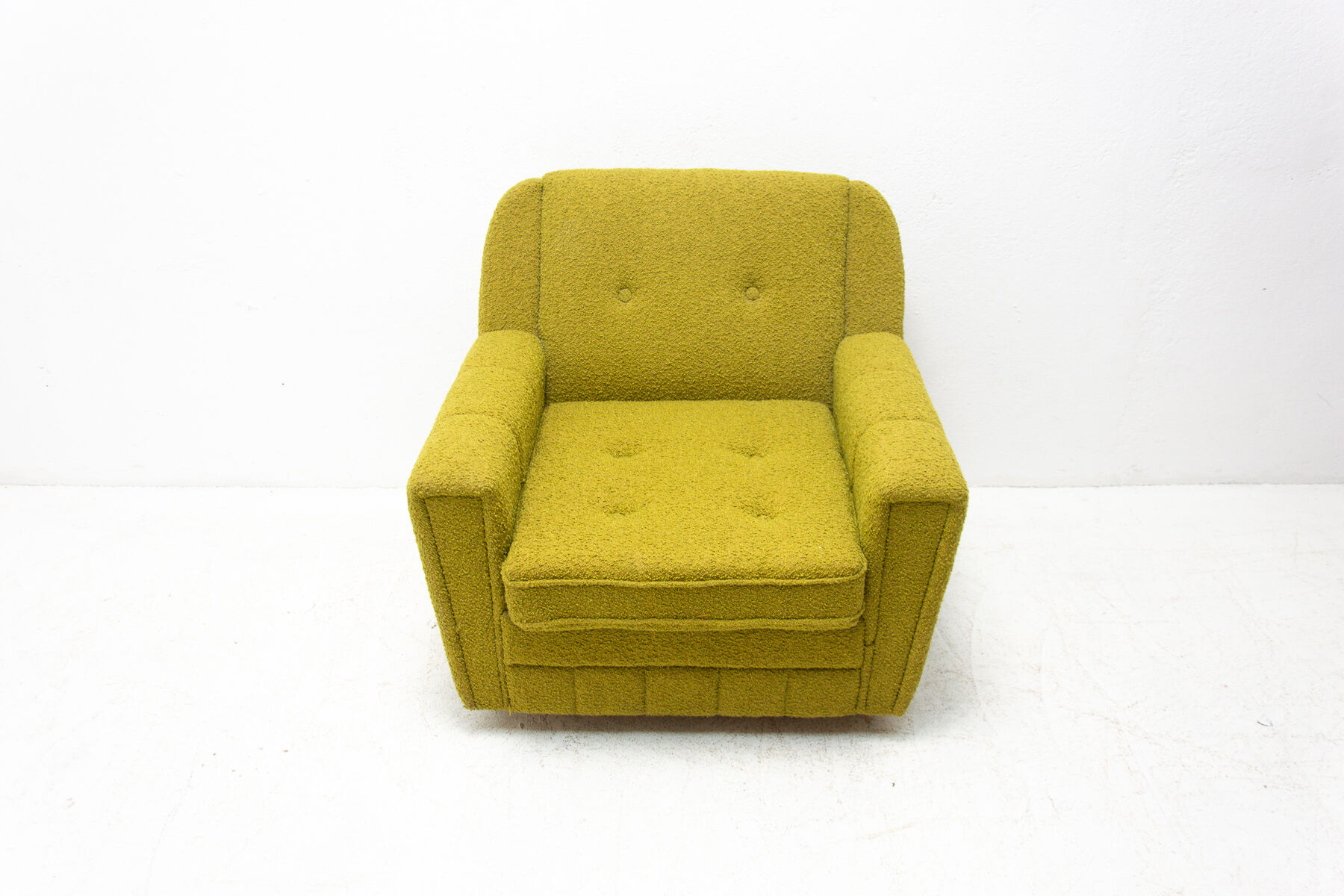 Eastern bloc vintage living room set, Czechoslovakia, 1970