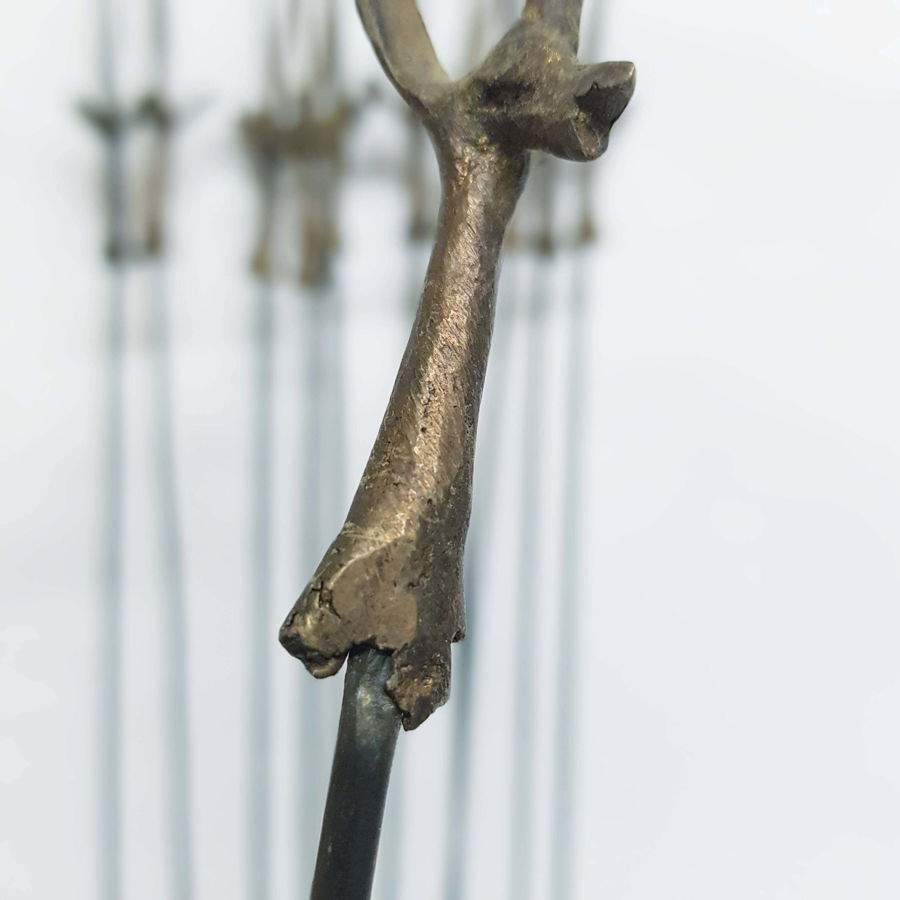 10 brochettes d'antilopes brutalistes