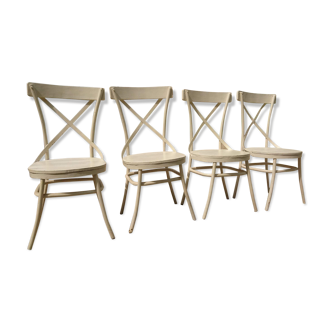 Lot de 4 chaises bistrots